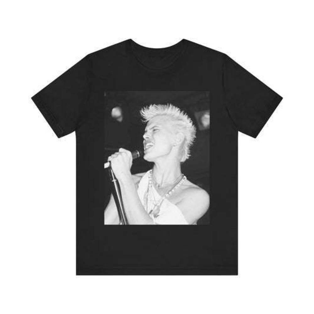 Billy Idol Music Tour Graphic Tee Classic Retro Unisex T-shirt